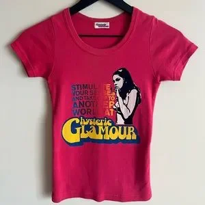 トップス vintage hysteric glamour skate girl tee Vintage Hysteric Glamour Tee Vintage Hysteric Glamour Naked